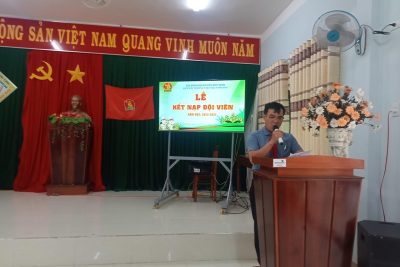 TỔ CHỨC LỄ KẾT NẠP ĐỘI VIÊN MỚI NĂM HỌC 2023 – 2024