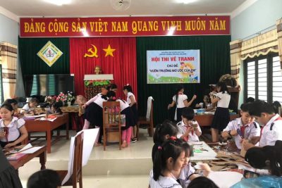 Hội thi Vẽ tranh năm học 2020 – 2021