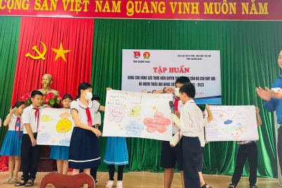 THAM GIA TẬP HUẤN NÂNG CAO NĂNG LỰC THỰC HIỆN QUYỀN TRẺ EM