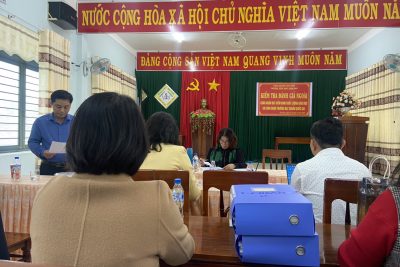 KIỂM TRA ĐÁNH GIÁ NGOÀI TRƯỜNG TH TỊNH SƠN